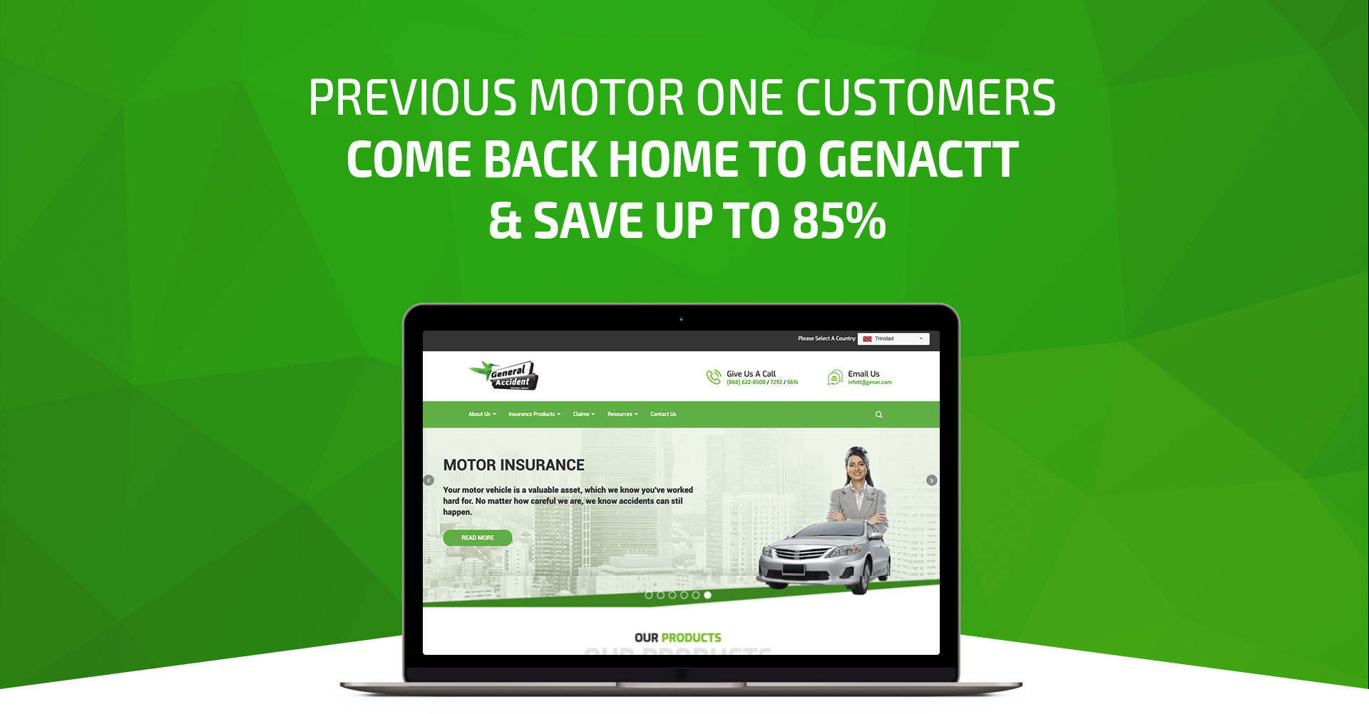 Previous motor one customers come back home to GenacTT